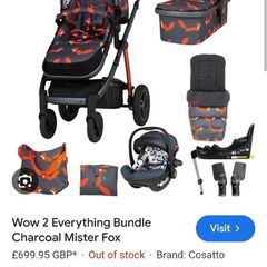 Cosatto travel system