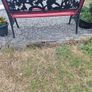 Heavy cast iron bench Image 8