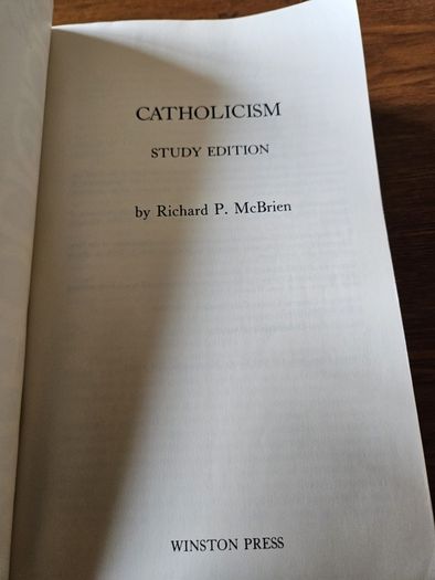 First Edition 1981 Catholicism Richard P. McBrien. Religious.