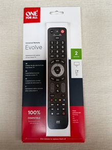 One For All Evolve 2 Universal Remote Control - Black | URC7125