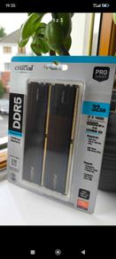 Brand New Pc Ram Crucial Pro Oc 32gb 2x16gb Ddr5 6000mhz Xmp Expo