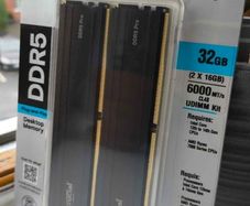 Brand New Pc Ram Crucial Pro Oc 32gb 2x16gb Ddr5 6000mhz Xmp Expo
