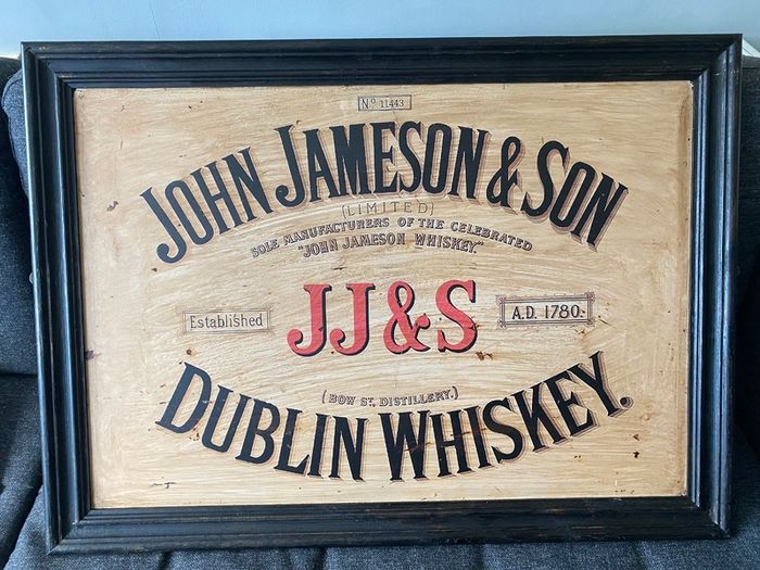 Jameson Whiskey Metal Pub Sign