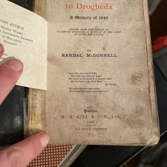 When Cromwell Came to Drogheda: A Memory of 1649 (Hardcover) Randal McDonnell