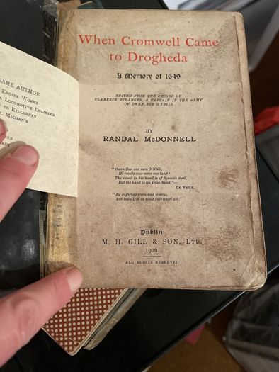 When Cromwell Came to Drogheda: A Memory of 1649 (Hardcover) Randal McDonnell