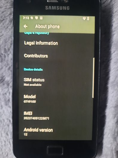 Android 12 Samsung S2
