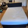 double bed and mattress Image 3