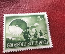 Rare Genuine WW2 German stamp