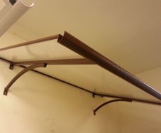 Straight Canopy roof