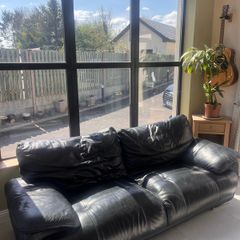 leather sofa
