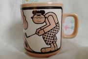 Hornsea mug, Worlds Best Golfer, John Clappison