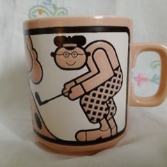 Hornsea mug, Worlds Best Golfer, John Clappison