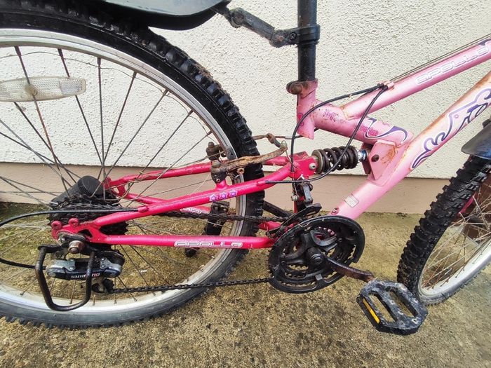Four-bike bundle - two 24-inch Apollo and two 26-inch adult bikes