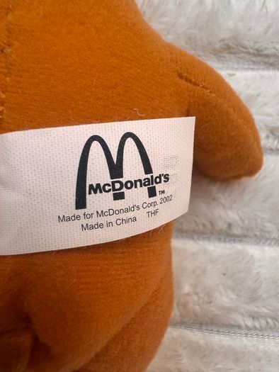 Bear in the Big Blue House Jim Hensons McDonalds 2002 Plush Soft approx. 16 cm. Used PLease see photos