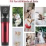 Dog Clippers Low Noise Dog Grooming Kit Rechargeable Pet Clippers Cordless Dog Clipper Professional Dog Trimmer Suitable for Dogs,Cats and Other Pets (FREE POSTAGE) Image 3