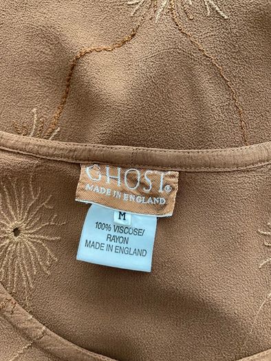 Vintage Ghost London Embroidered Dress/Tunic - Size M