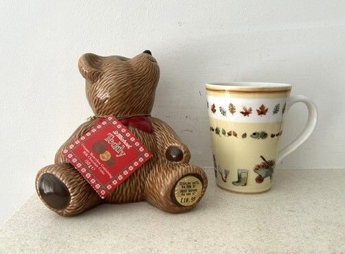 Vintage M&S Teddy Bear Money Box