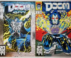 Doom 2099 #'s 1 & 2 First 2 issues (1993)