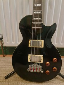 Bass Epiphone Les Paul Standard Ebony Guitar