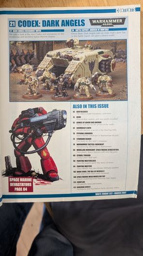 Warhammer White Dwarf magazines