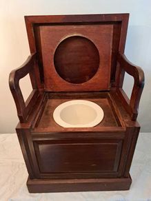 Late Victorian Commode/Seat