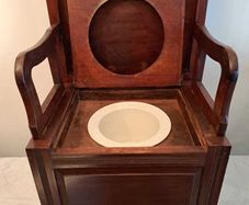 Late Victorian Commode/Seat