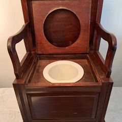 Late Victorian Commode/Seat