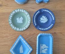 Vintage Wedgwood Jasperware Collection 6 Pieces England