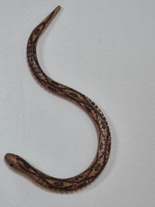 Vintage wooden Snake