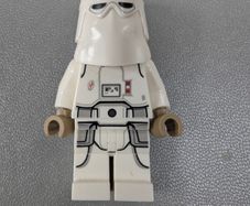 100% LEGO Star Wars Snow Trooper Snowtrooper Hoth Clone (Female Head) Minifigure