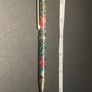 Cloisonne Floral Ink Pen : Vintage (1990) green and gold Image 2