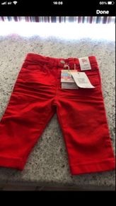 unisex BNWT jeans 3/6 mths