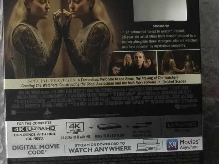 Watchers 4K DolbyAtmos/Vision Slipcover