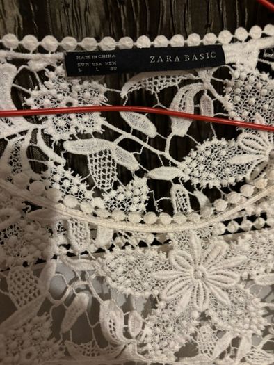Zara blouse/ L / white