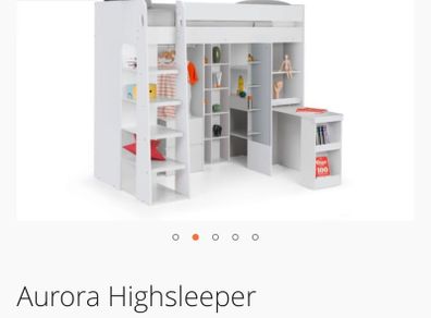 Bed - Aurora High Sleeper Used