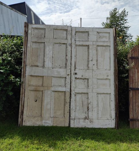 Internal solid double doors