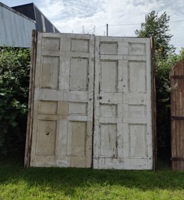 Internal solid double doors