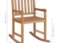 main image for ad Rocking Chair Solid Teak Wood