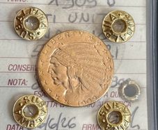 USA 5 Dollars 1909 Indian Head Gold Coin Denver