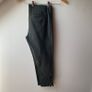COS Olive Green Slim Fit Ankle Zip Trousers Pants Image 7