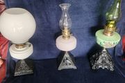 Victorian oil lamps