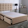 Hilton Divan Double & King Bed Frame With Drawers Image 8