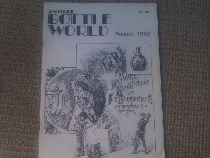 Antique Bottle World. From 1982 & 1983.