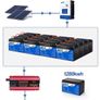 12V 100Ah LiFePo4 Battery Pack Lithium Iron Phosphate Batteries Built-in BMS For Solar Boats fishing camping Image 9