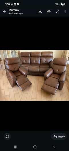 sofa and armchairs