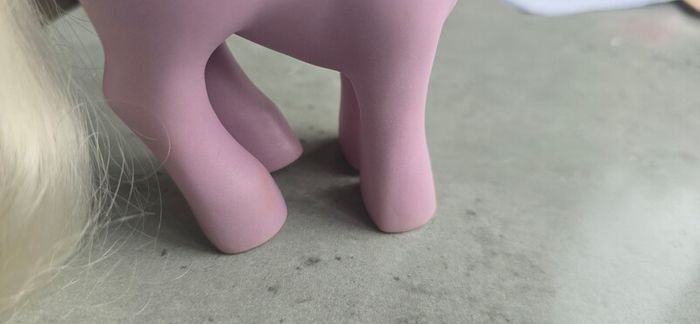 TLC Powder Unicorn Ponies MLP G1 My Little Pony Hasbro