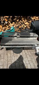 aluminium step