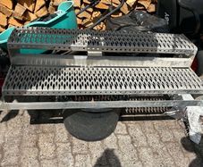 aluminium step