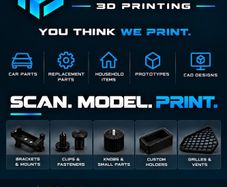 3D Printing/Reverse Engineering Service