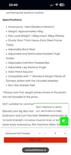 Gym Leg Extension And Leg Curl Machine For Quads And Hamstrings!!